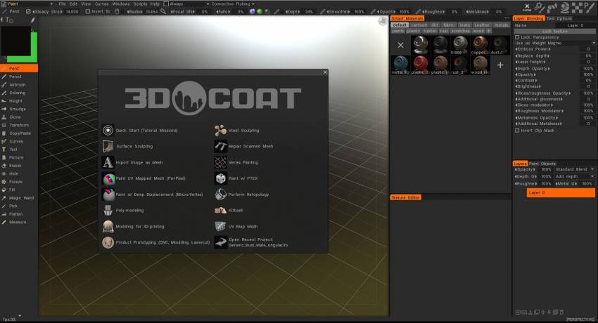 3DCoat screenshot 1