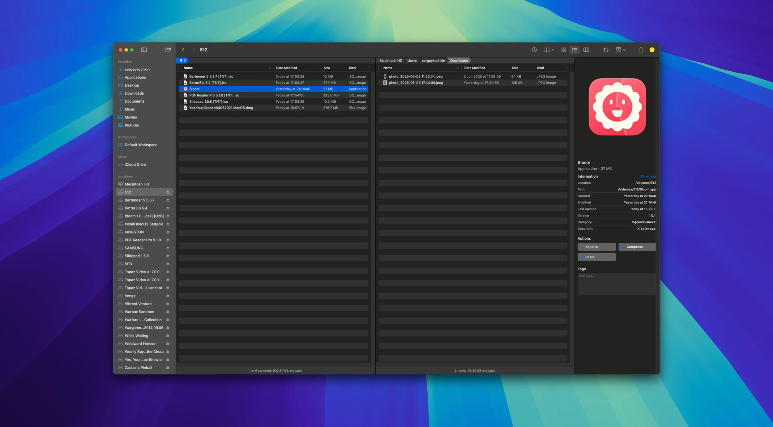 Bloom screenshot 1