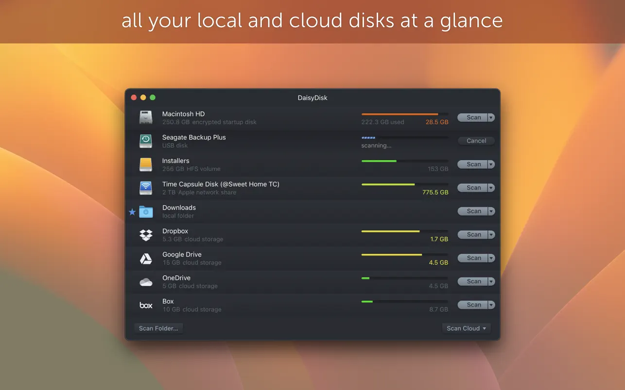 DaisyDisk screenshot 2