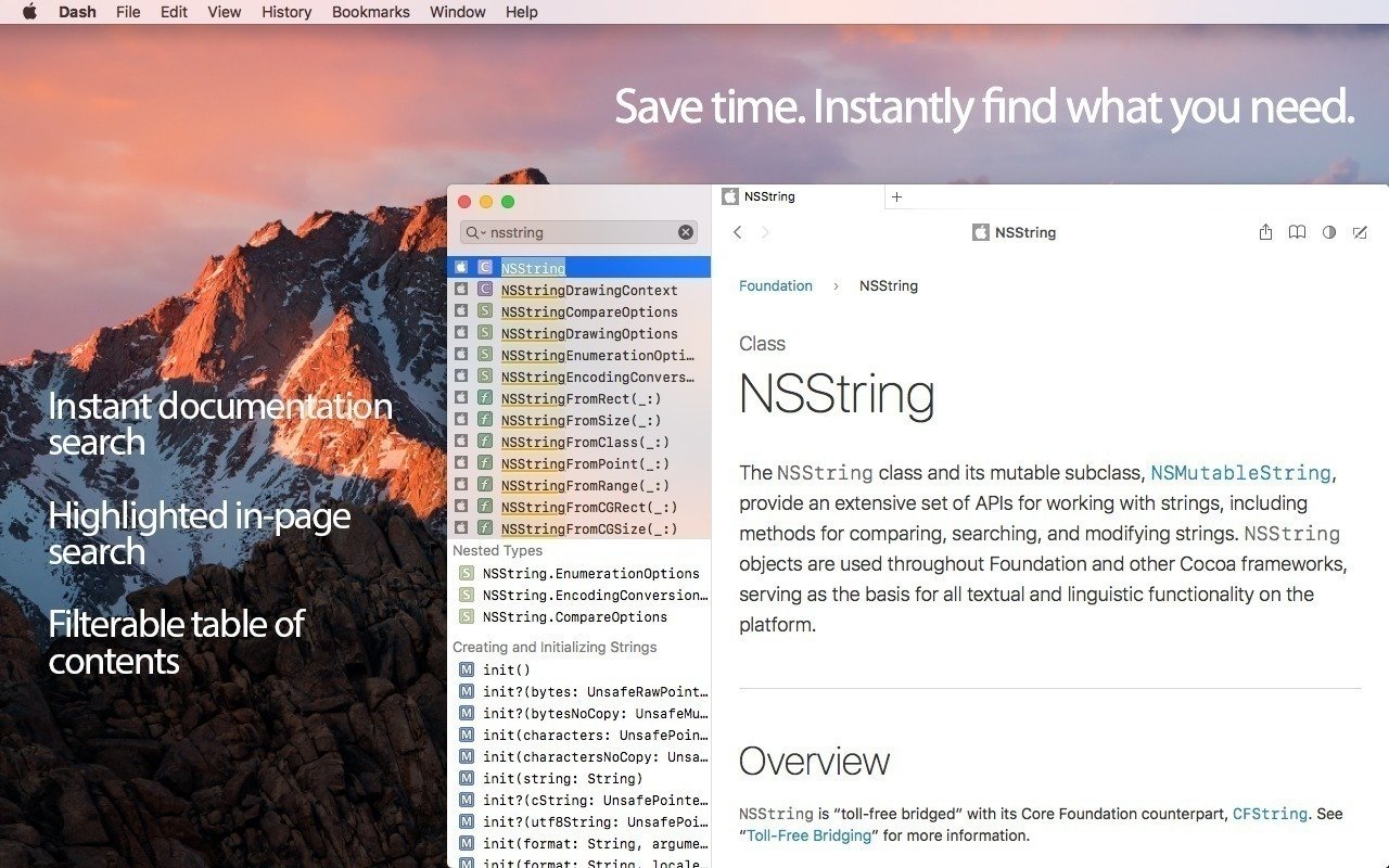 Dash screenshot 2