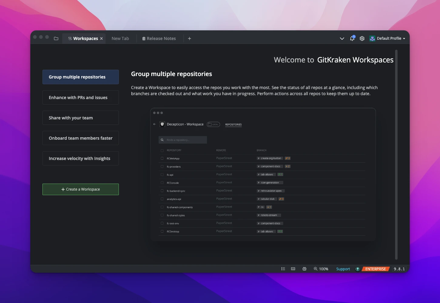 GitKraken screenshot 4