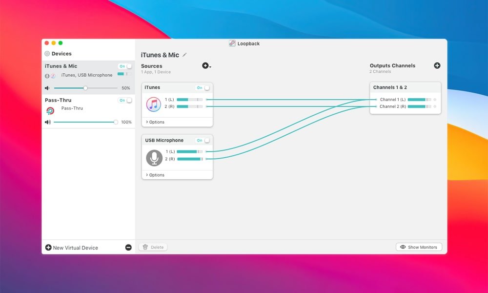 Loopback screenshot 2