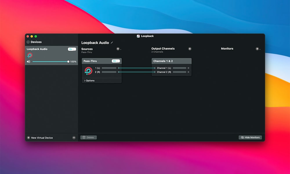 Loopback screenshot 4