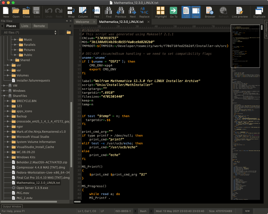 UltraEdit screenshot 2